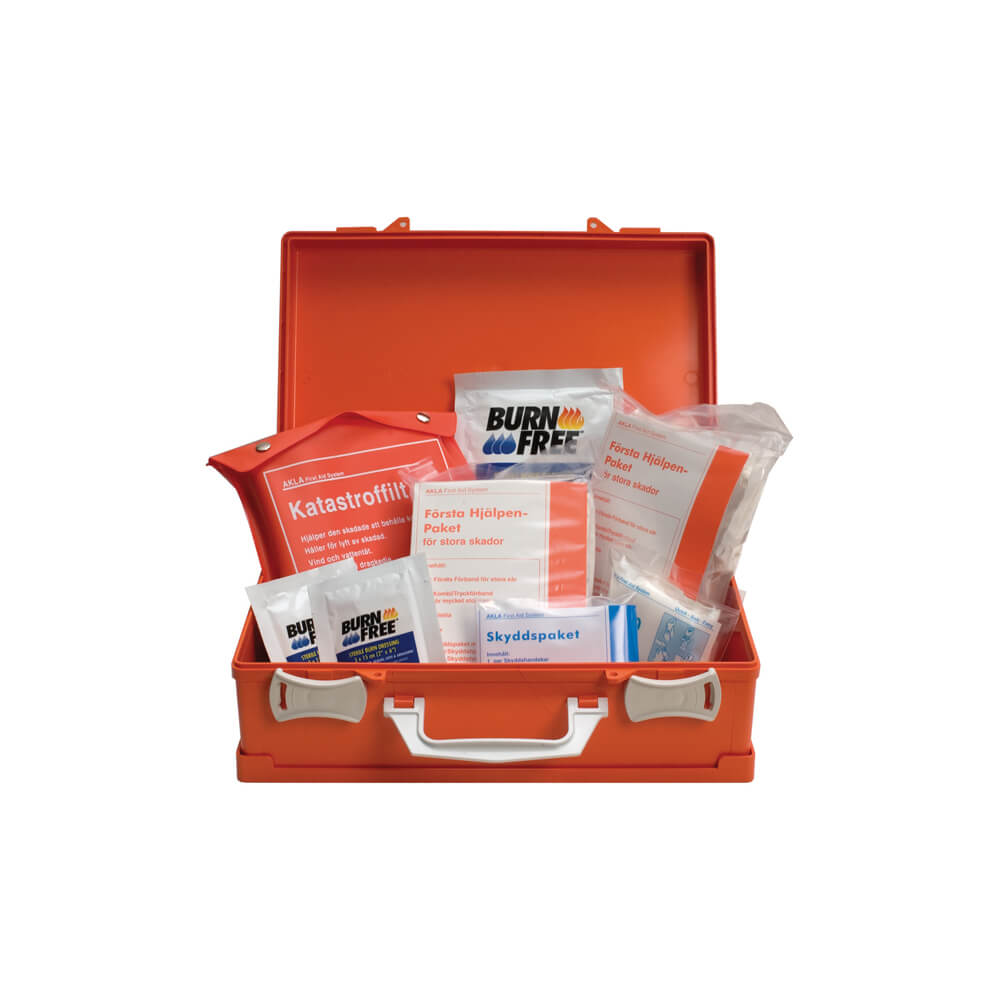 Trusa de prim ajutor pentru arsuri grave Akla