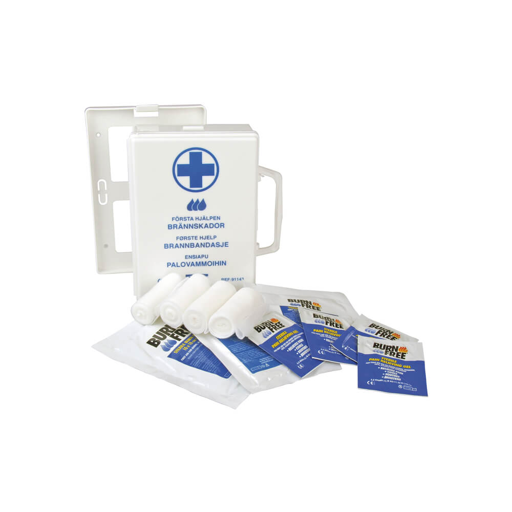 Trusa de prim ajutor pentru arsuri usoare Burn Free Akla