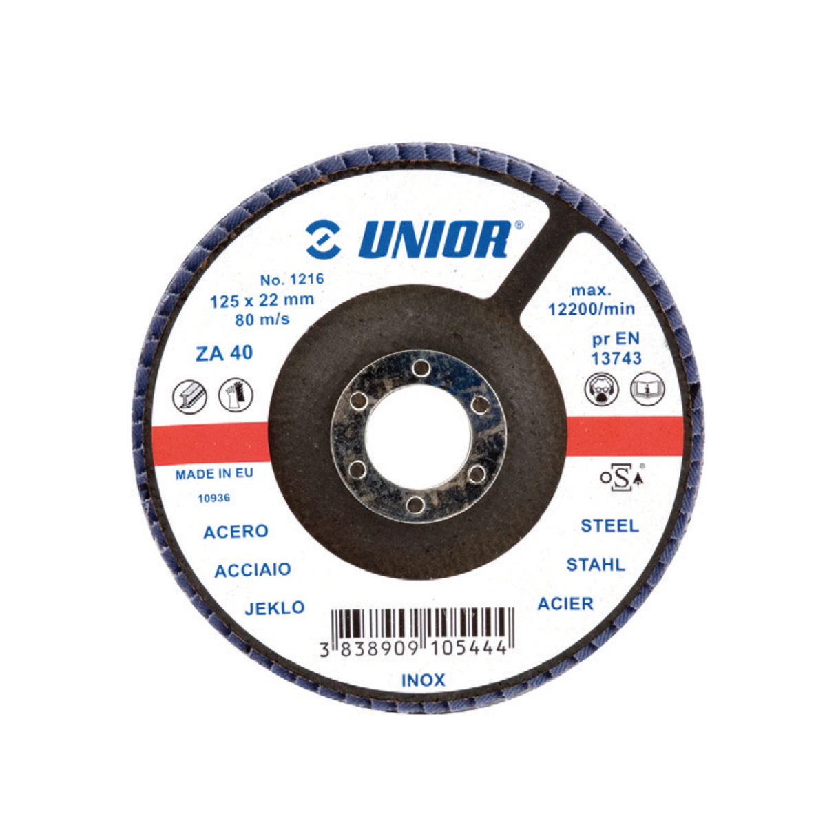 Disc lamelar pentru polizare Unior