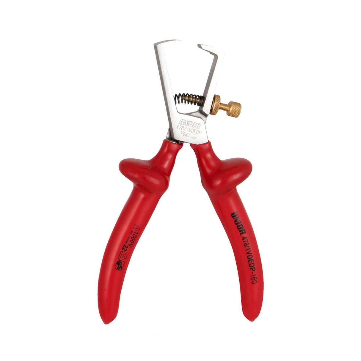 Unior 1000V insulated front stripping pliers