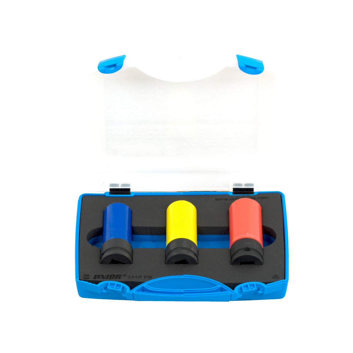 Set chei tubulare de impact 1/2" pentru jante de aliaj Unior