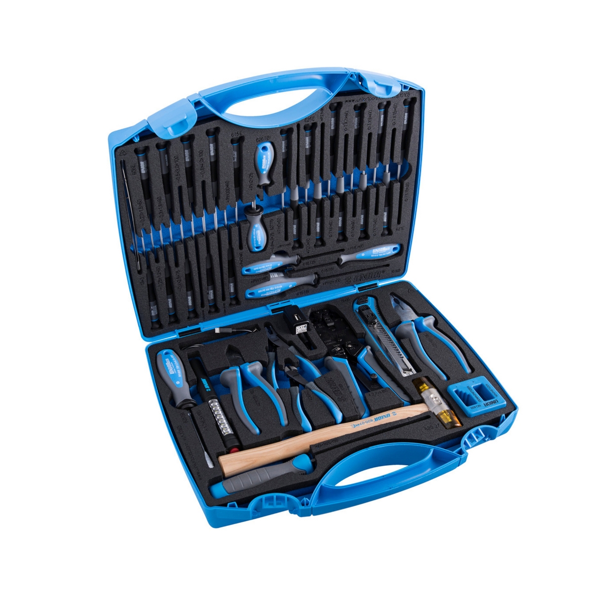 Trusa de scule Unior Premium pentru service computere - 43 piese