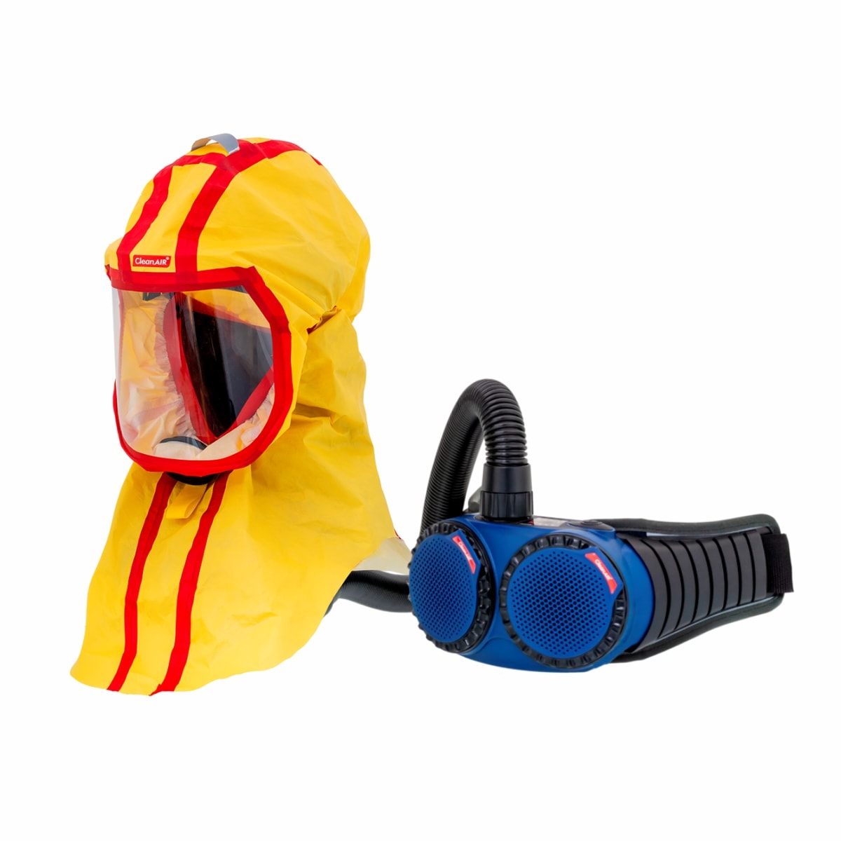 Masca cu sistem de aductiune CleanAIR AerGO®