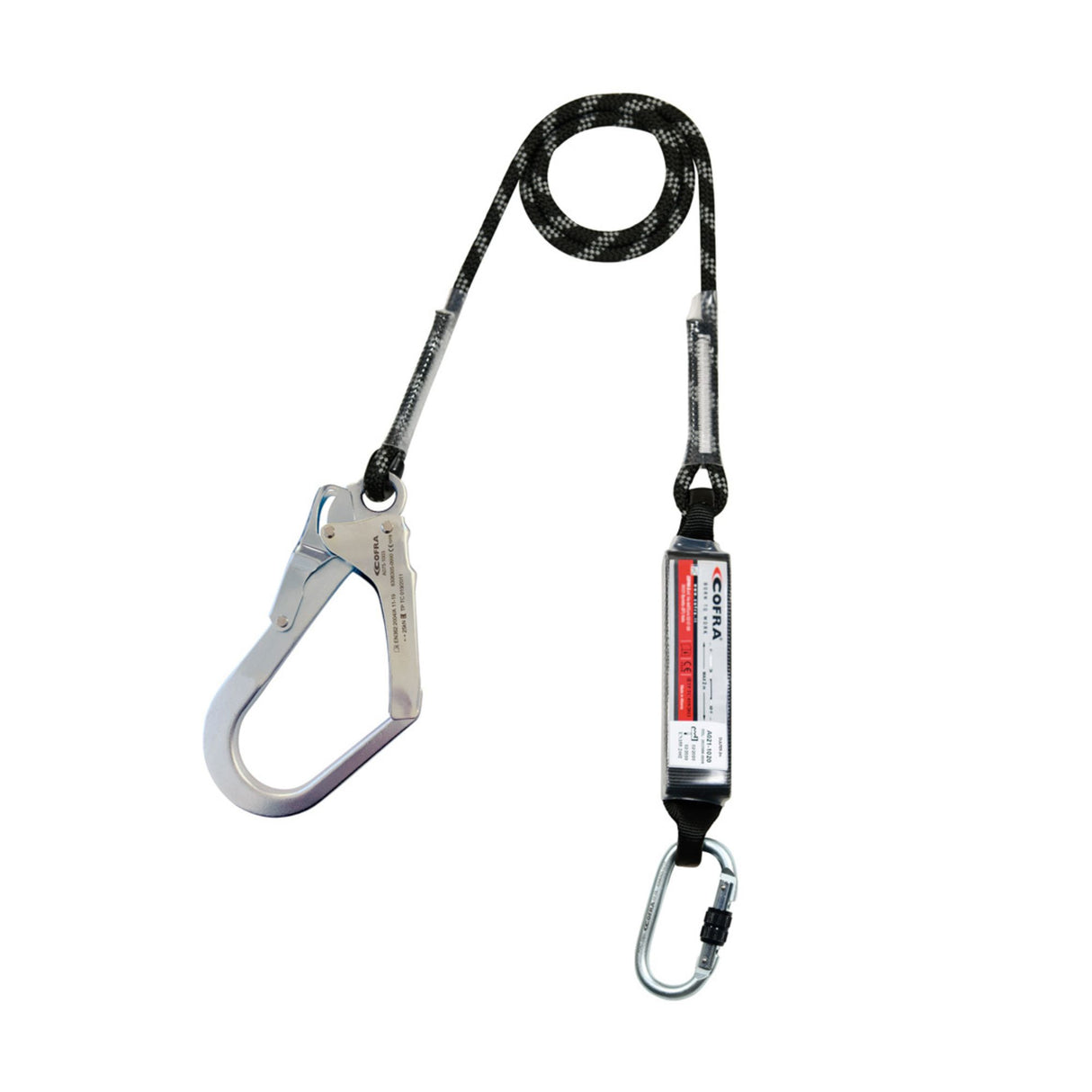 Franghie de asigurare cu absorbant de soc Dulfer 2m