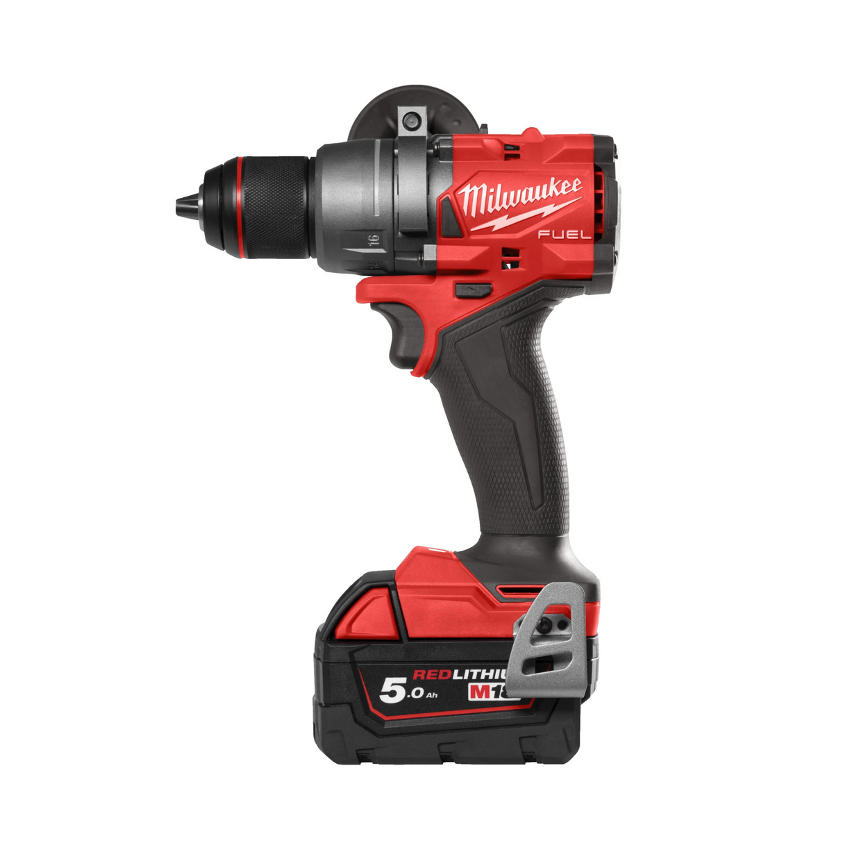 Masina de insurubat / gaurit Milwaukee M18™ FDD3 + 2 acumulatori M18™ + incarcator M12/M18 + cutie din plastic