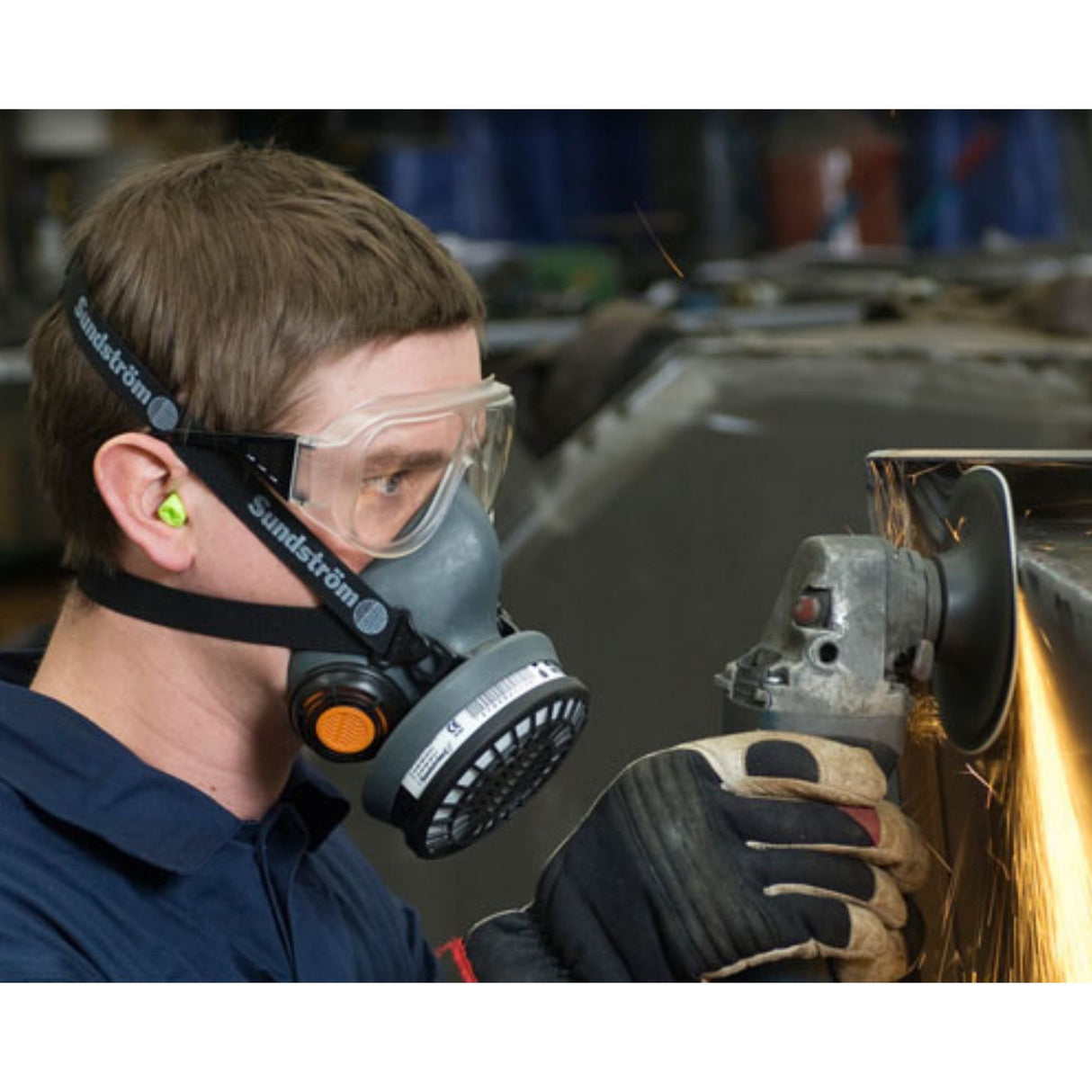 Semimasca Sundstrom SR900 cu filtru ABEK1-HG-P3