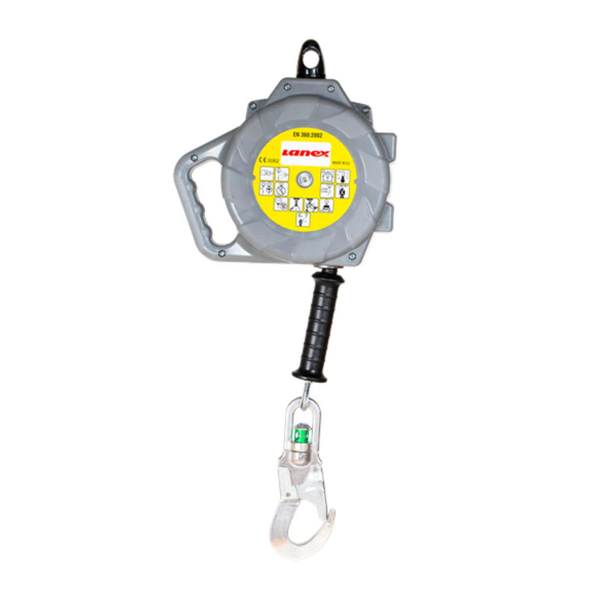 Opritor de cadere autoretractabil cu cablu de otel CR250V (6m, 10m, 15m)