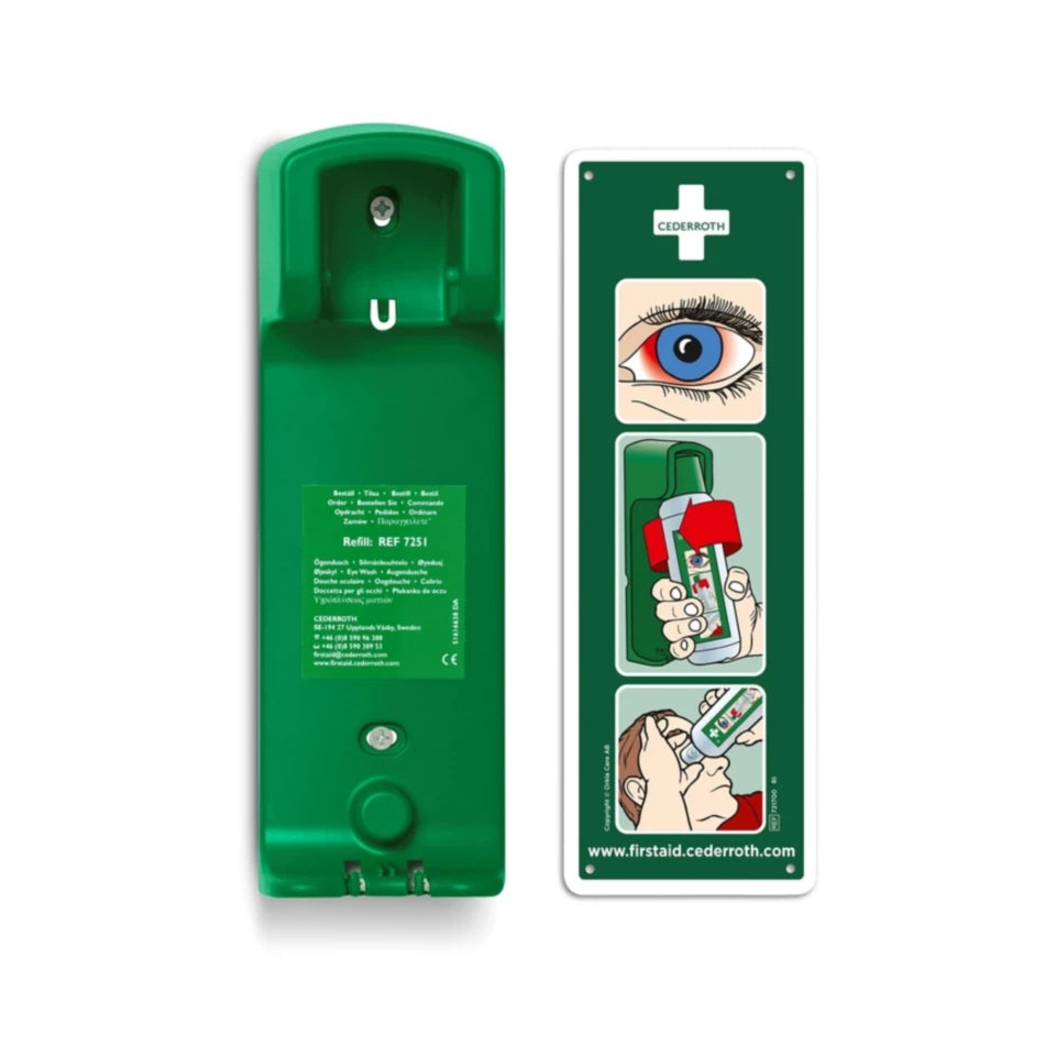 Suport pentru flacon solutie clatire ochi