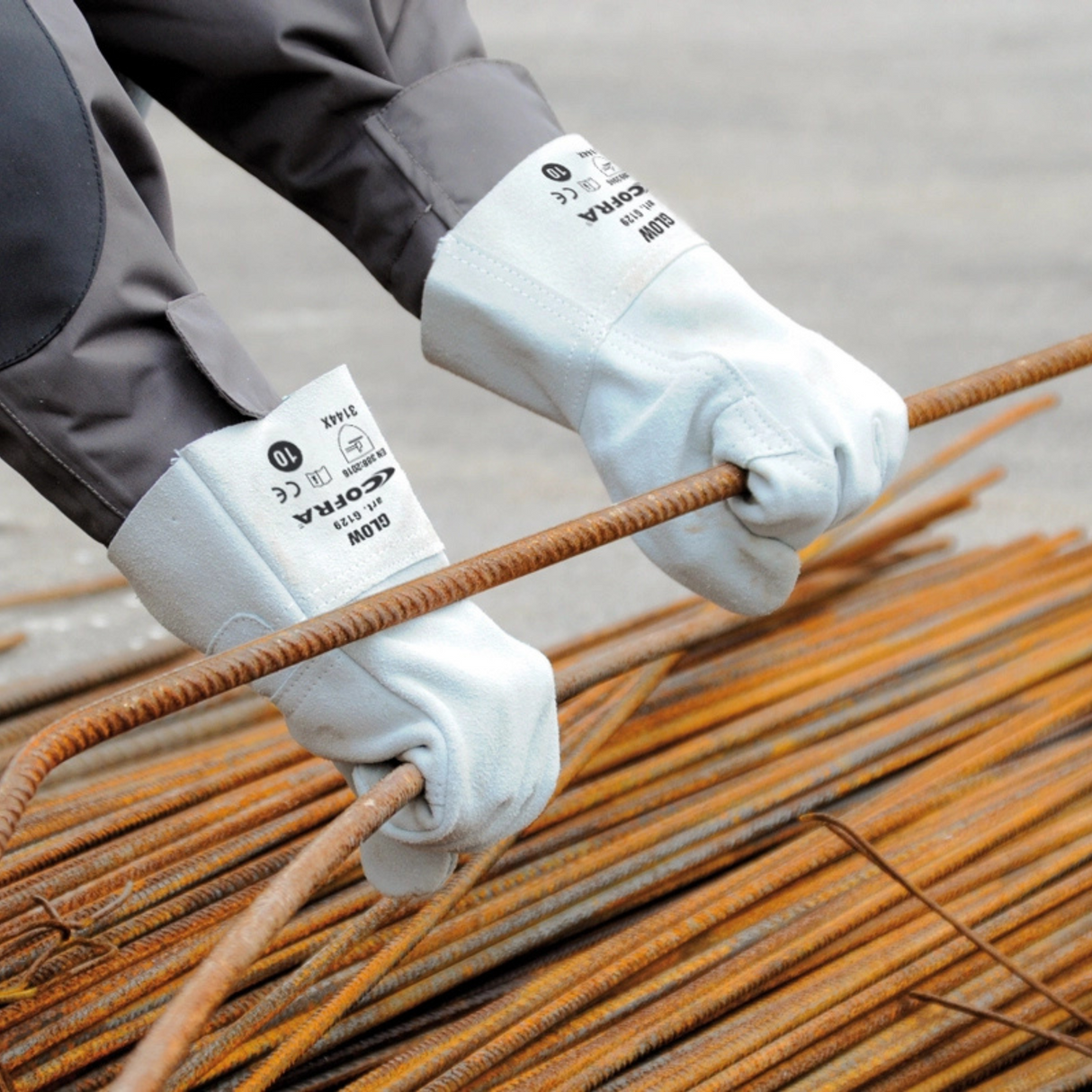 Manusi de lucru din piele Glow