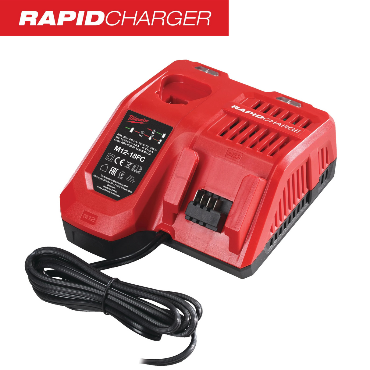 Milwaukee M12™- M18™ RapidCharger