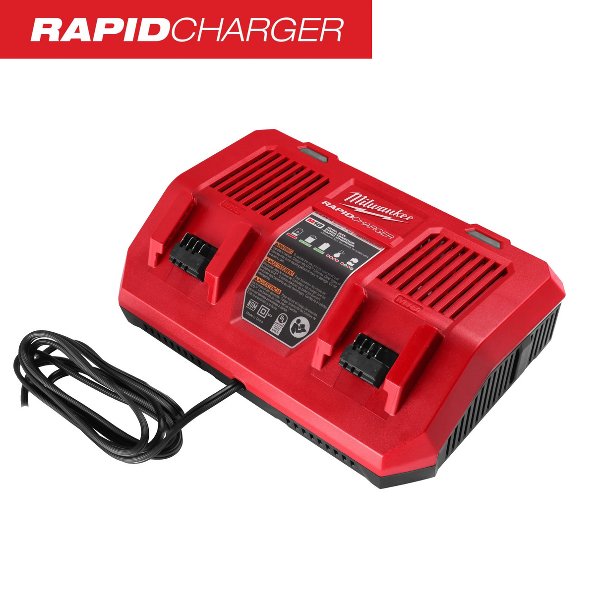Milwaukee M18™ RapidCharger 2-Port Quick Charger