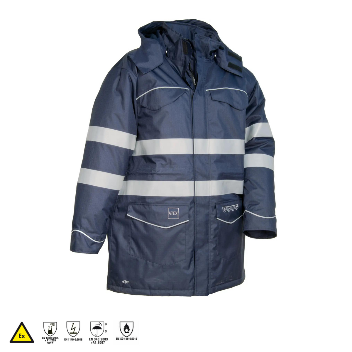 Jacheta 2 in 1 ignifugata multi-norma St. Petersburg – Nordex Safety