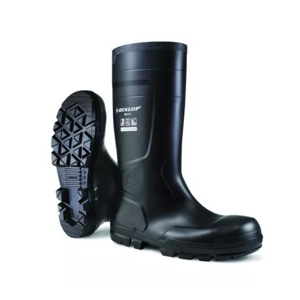 Cizme de protectie Dunlop Work It Negre S5 FO SR LG