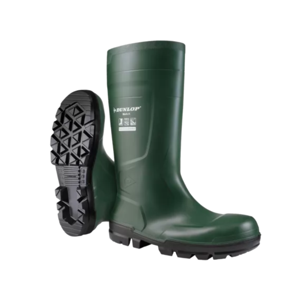 Cizme de protectie Dunlop Work It Verzi S5 FO SR LG