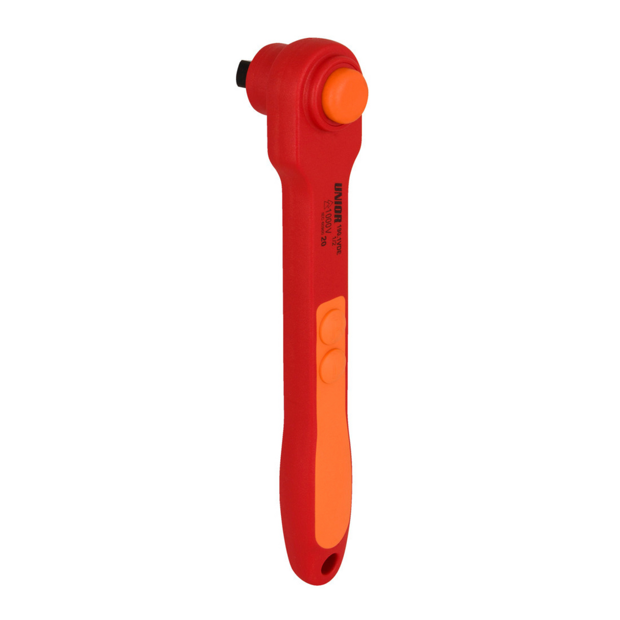 Antrenor cu clichet reversibil 1/2" izolat la 1000V Unior