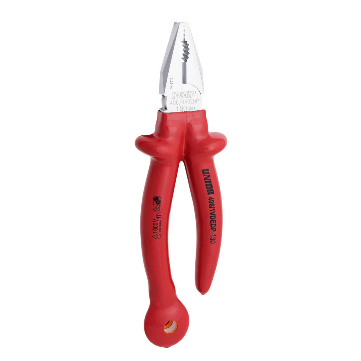 Cleste combinat izolat la 1000V pentru lucru la inaltime Unior