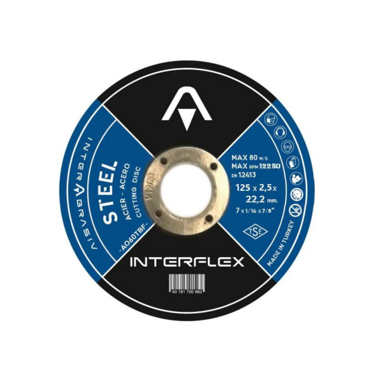 Disc pentru debitare otel Interflex 3mm grosime