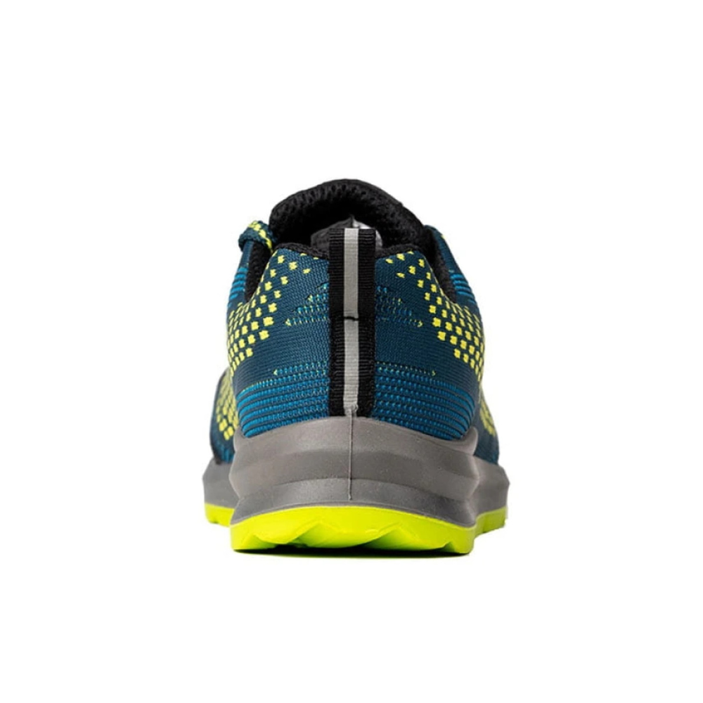Pantofi de protectie Milerite S1P - Albastru/Verde Neon