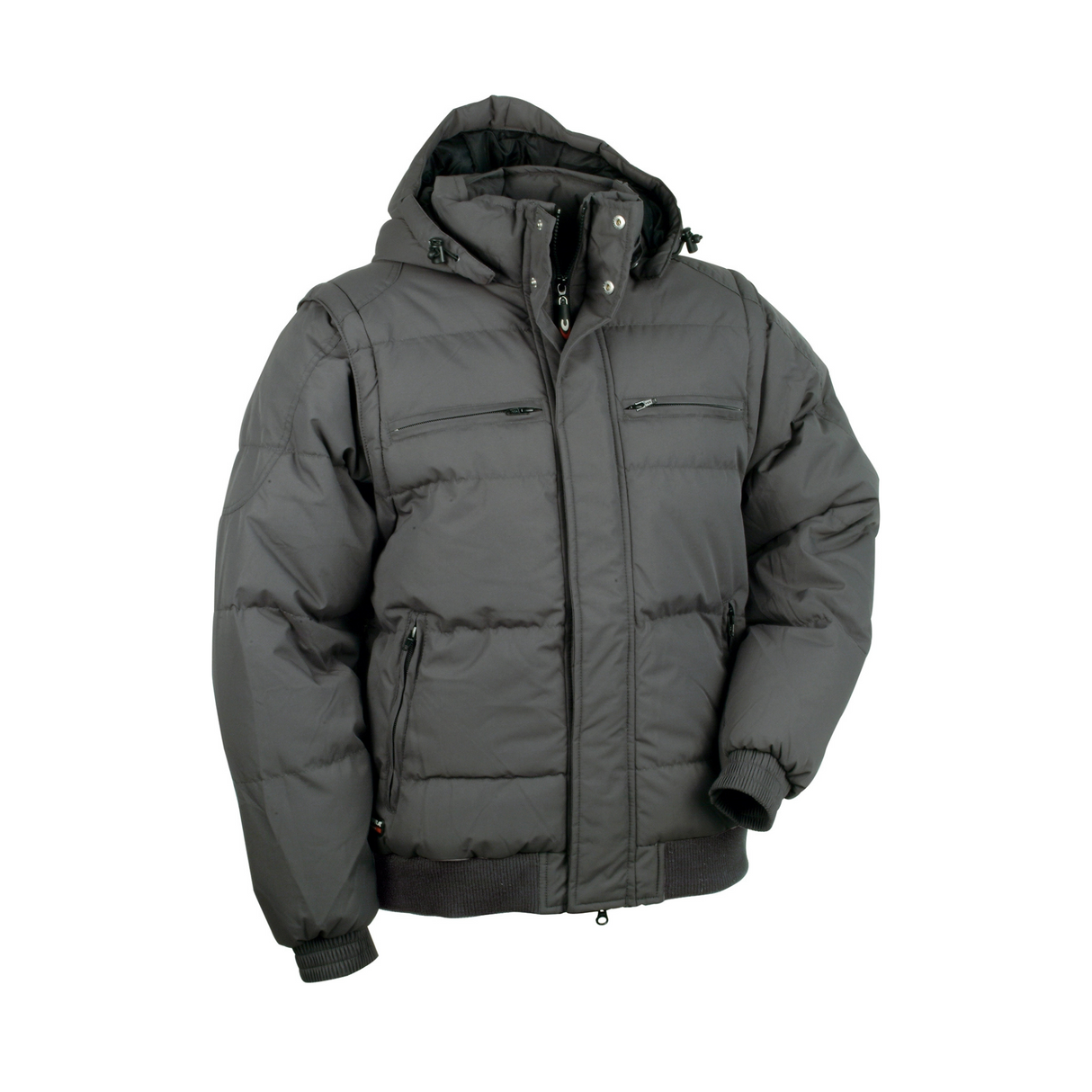 Montreal winter jacket with detachable sleeves