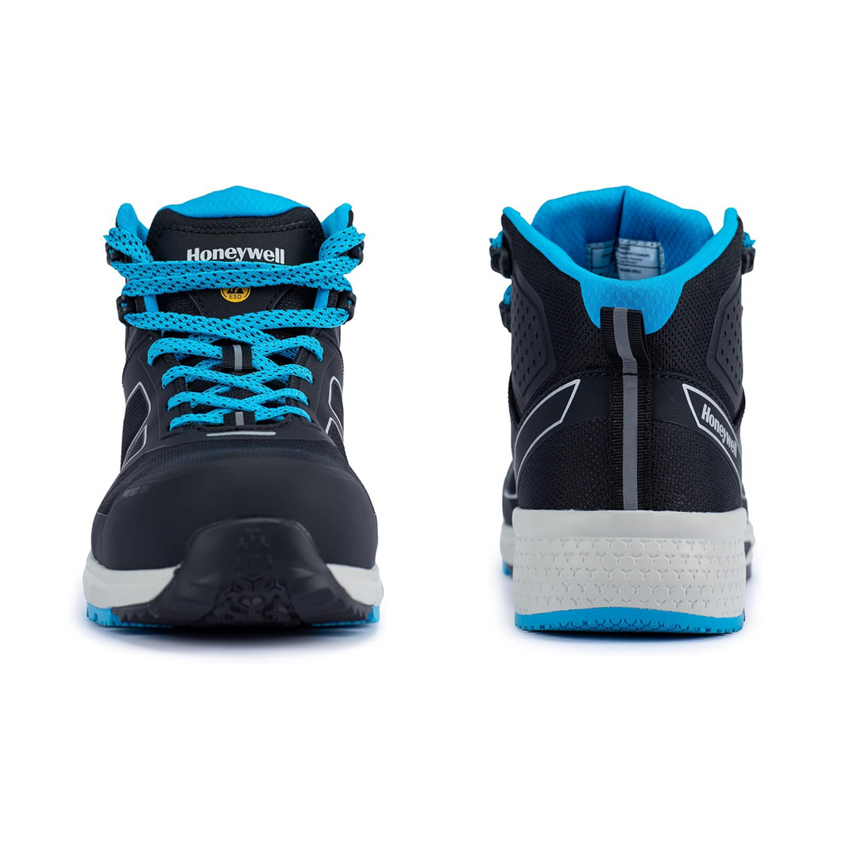 Honeywell Runner Mid Blue S3 SRC ESD safety boots